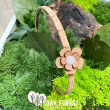 Cork headband "Little flower" - Cork hair accessory