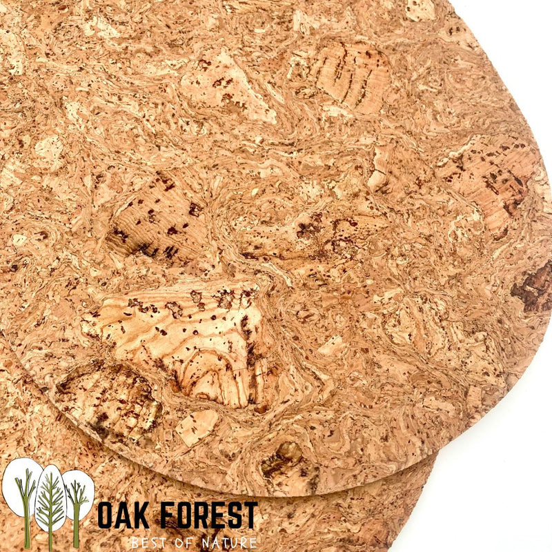 Dessous de plat design en liege naturel & écologique – Oak Forest