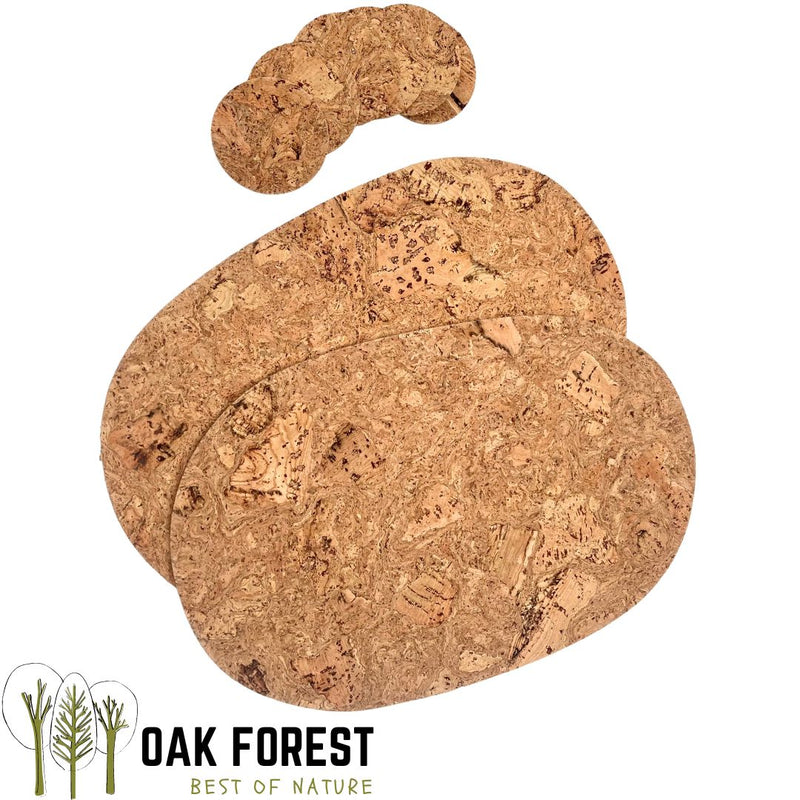 Dessous de plat design en liege naturel & écologique – Oak Forest