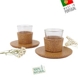 tasse café en liège - tasse expresso liège - tasse liège portugal - tasses design liège 