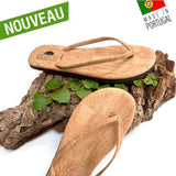 claquette vegan liege - claquettes vegan femme - claquettes vegan homme - tong vegan homme - tong vegan femme - tongs made in France - tongs made in Portugal - Tongs cuir végétal - tong en liège - tongs mixtes en liège - tong mixte - montado - chaussure montado