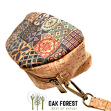 Vegan makeup bag - “Lola” cork bag
