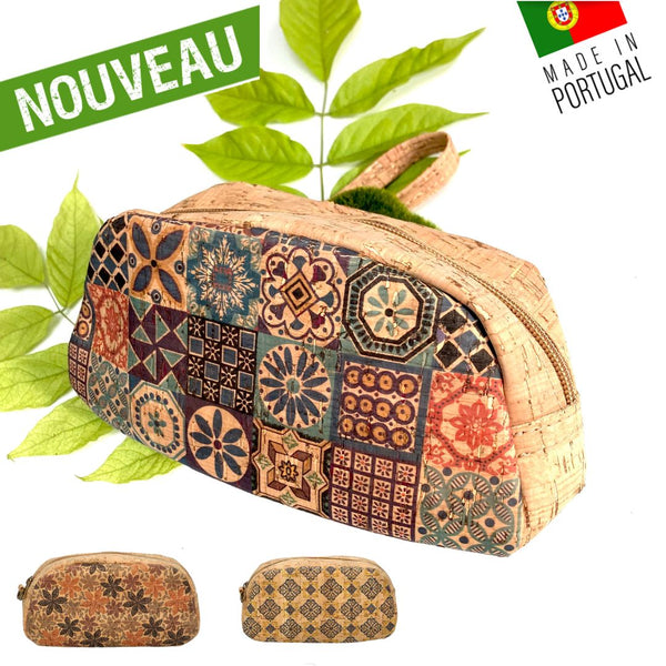 trousse de maquillage liege - trousse maquillage femme vegan - trousse écolier - trousse a crayon - trousse à crayons vegan - trousse portugal - trousse liège Portugal - Trousse rentrée scolaire vegan - trousse naturelle - trousse légère en liège - trousse idée cadeau - trousse de rangement femme - trousse de toilette vegan