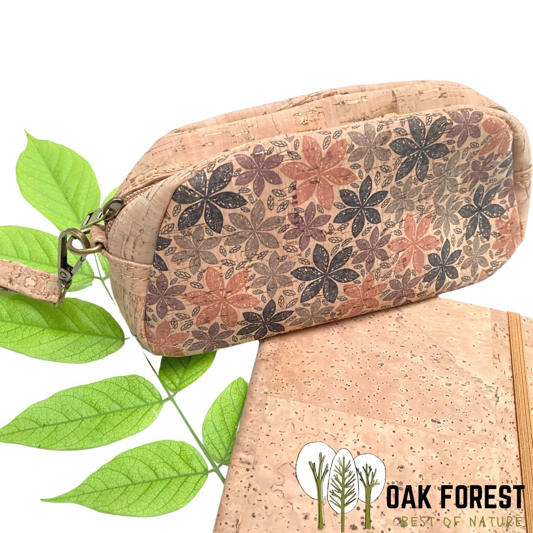 trousse de maquillage liege - trousse maquillage femme vegan - trousse écolier - trousse a crayon - trousse à crayons vegan - trousse portugal - trousse liège Portugal - Trousse rentrée scolaire vegan - trousse naturelle - trousse légère en liège - trousse idée cadeau - trousse de rangement femme - trousse de toilette vegan