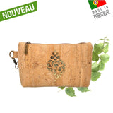 trousse de maquillage liege - trousse maquillage femme vegan - trousse écolier - trousse a crayon - trousse à crayons vegan - trousse portugal - trousse liège Portugal - Trousse rentrée scolaire vegan - trousse naturelle - trousse légère en liège - trousse idée cadeau - trousse de rangement femme - trousse de toilette vegan