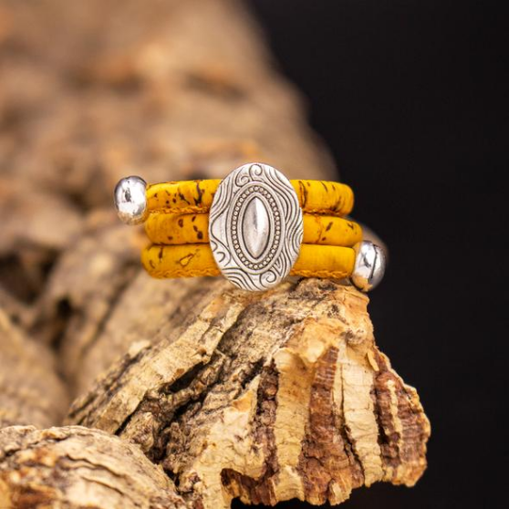 Natural cork ring "Inca"